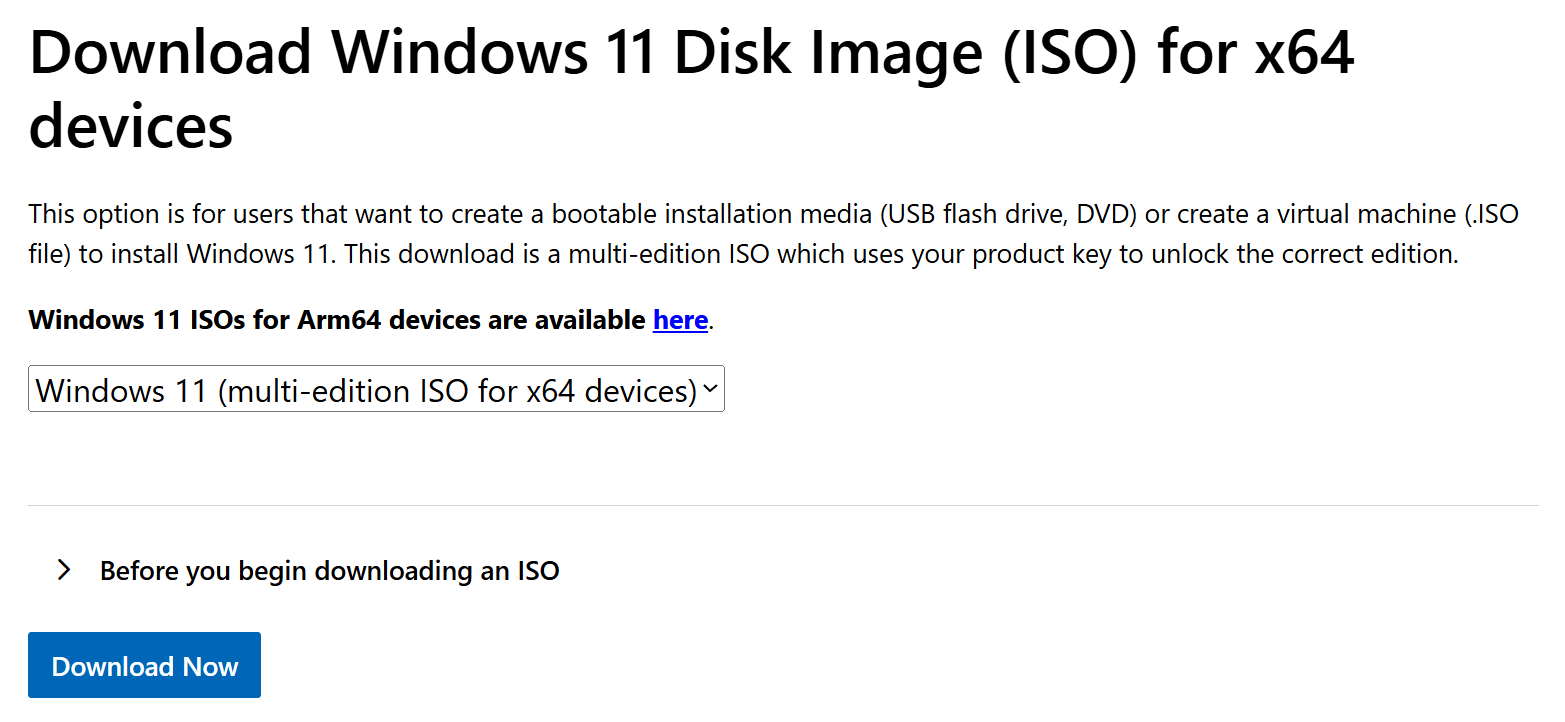 Iso section